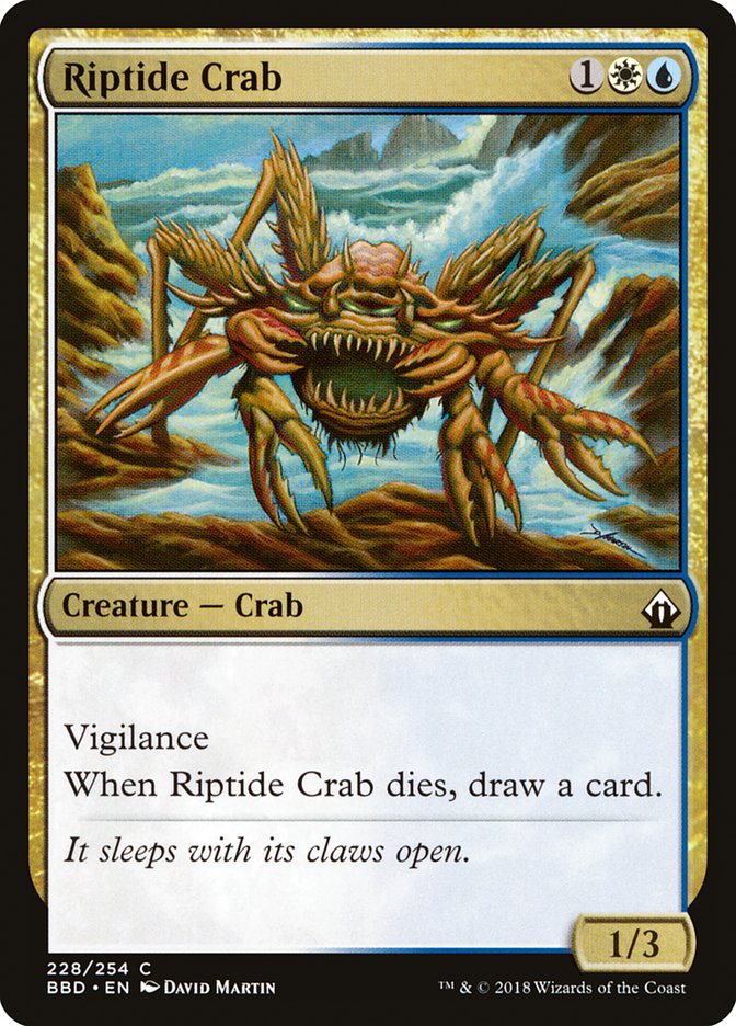 Riptide Crab [Battlebond] | Nerdhalla Games