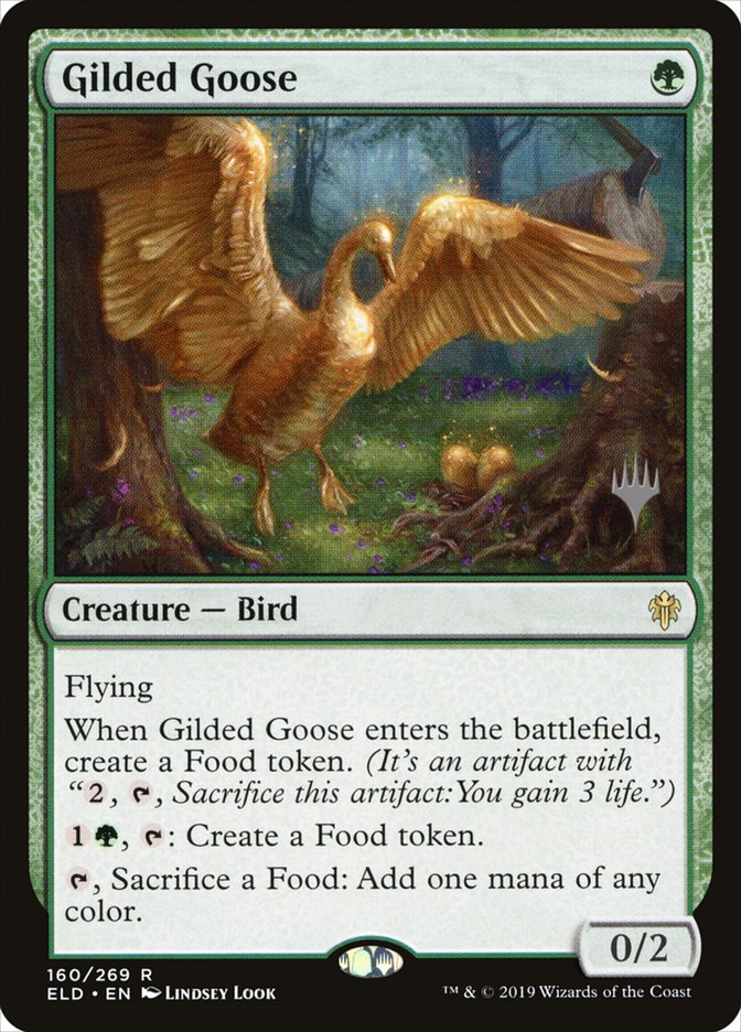 Gilded Goose (Promo Pack) [Throne of Eldraine Promos] | Nerdhalla Games