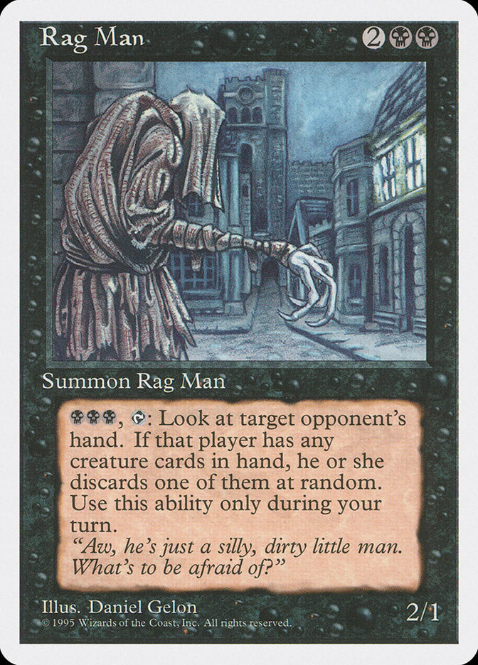 Rag Man [Fourth Edition] | Nerdhalla Games