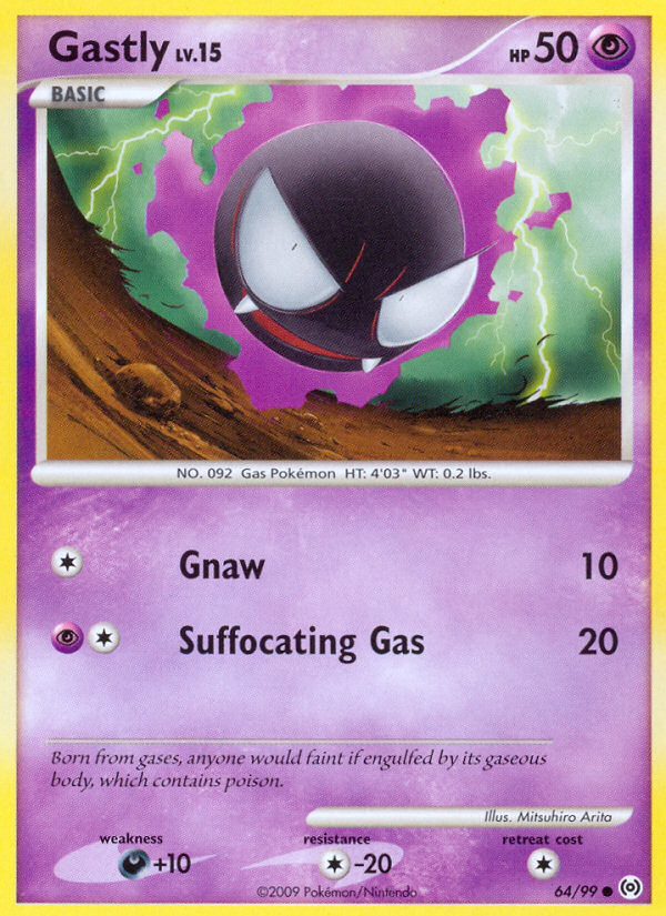 Gastly (64/99) [Platinum: Arceus] | Nerdhalla Games