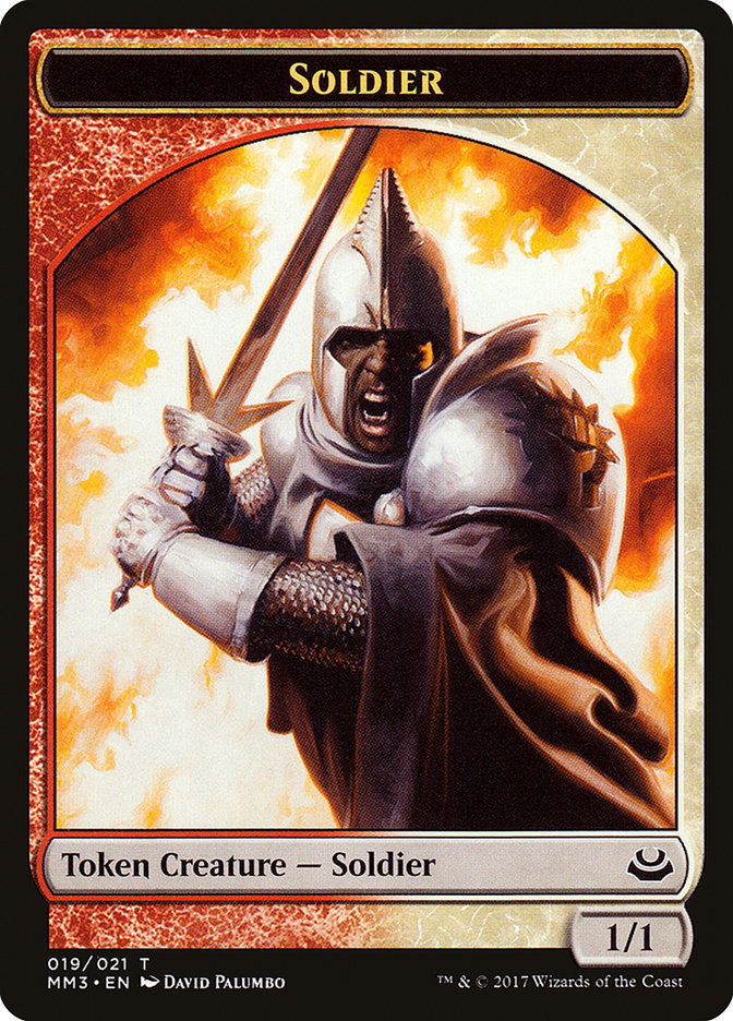 Soldier (019/021) [Modern Masters 2017 Tokens] | Nerdhalla Games