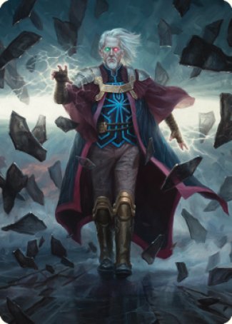 Urza, Planeswalker Art Card [The Brothers' War Art Series] | Nerdhalla Games