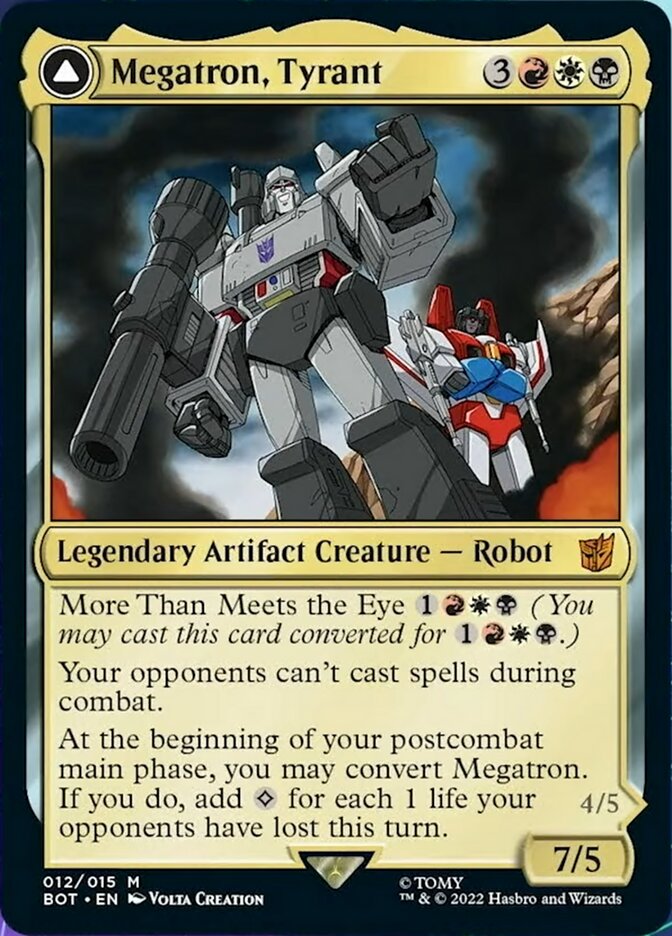 Megatron, Tyrant // Megatron, Destructive Force [Universes Beyond: Transformers] | Nerdhalla Games