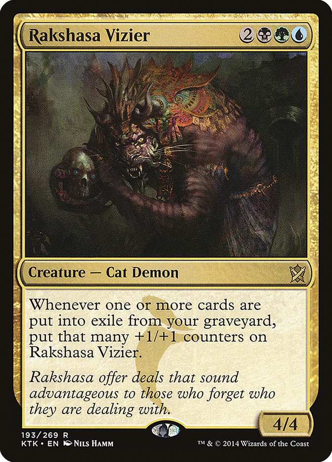 Rakshasa Vizier [Khans of Tarkir] | Nerdhalla Games