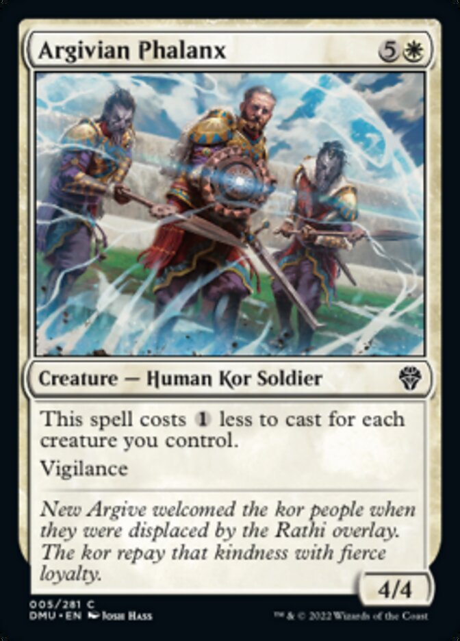 Argivian Phalanx [Dominaria United] | Nerdhalla Games