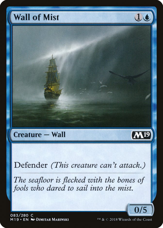 Wall of Mist [Core Set 2019] | Nerdhalla Games