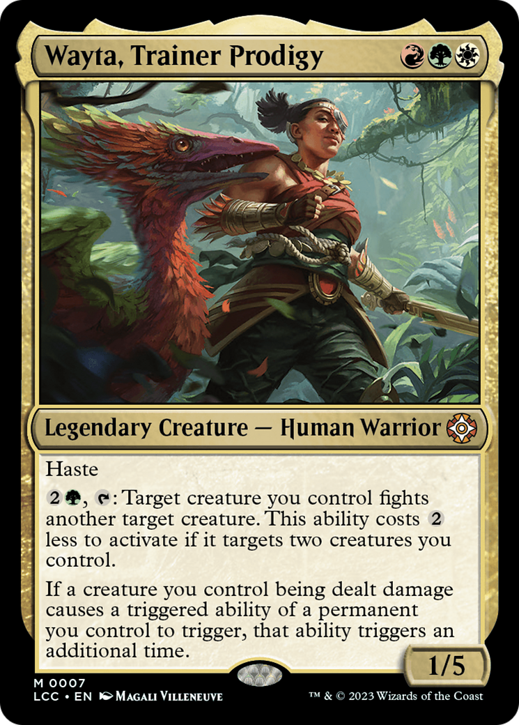 Wayta, Trainer Prodigy [The Lost Caverns of Ixalan Commander] | Nerdhalla Games