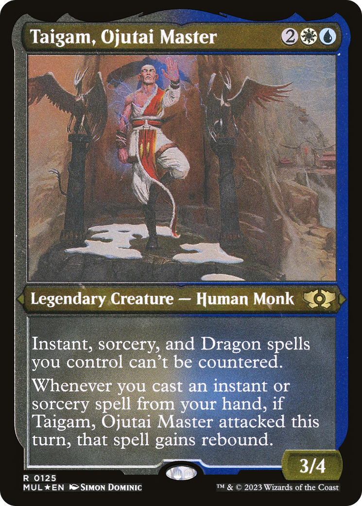 Taigam, Ojutai Master (Foil Etched) [Multiverse Legends] | Nerdhalla Games