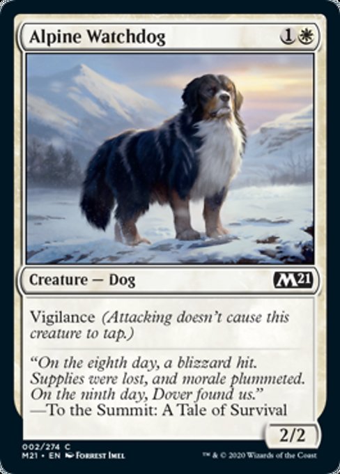 Alpine Watchdog [Core Set 2021] | Nerdhalla Games