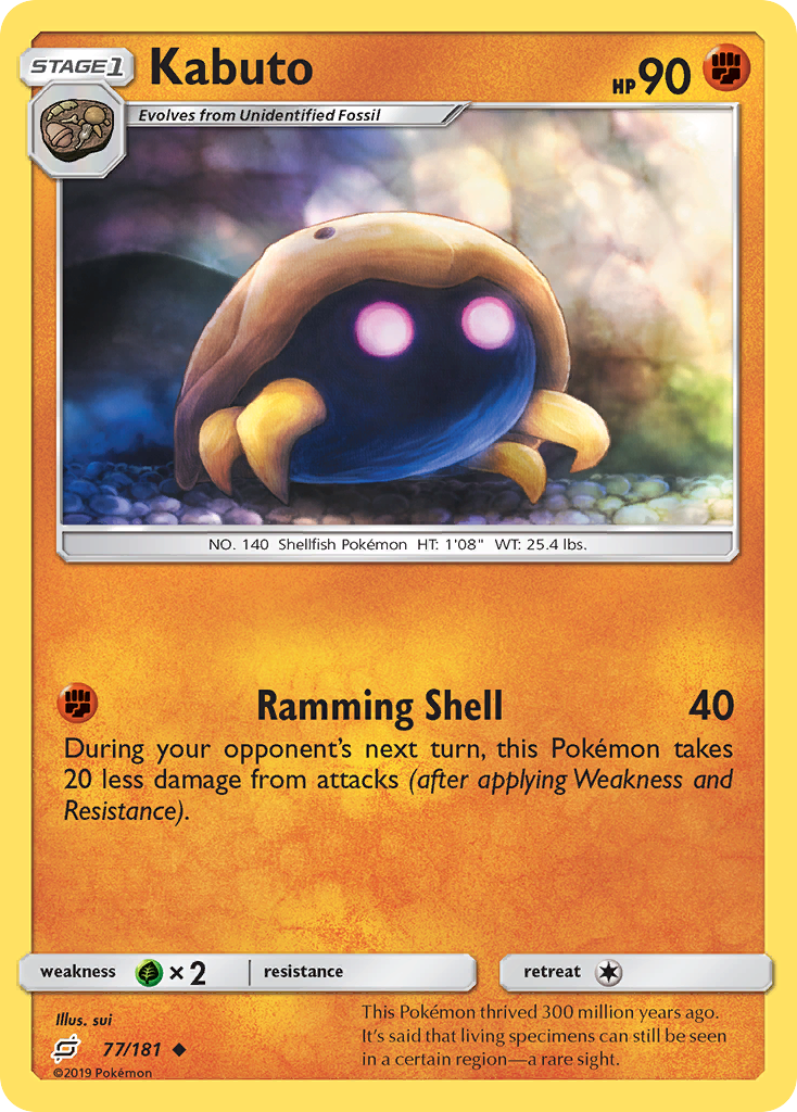 Kabuto (77/181) [Sun & Moon: Team Up] | Nerdhalla Games