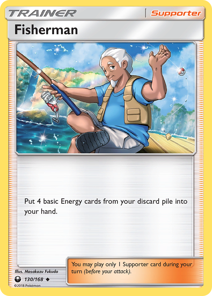 Fisherman (130/168) [Sun & Moon: Celestial Storm] | Nerdhalla Games