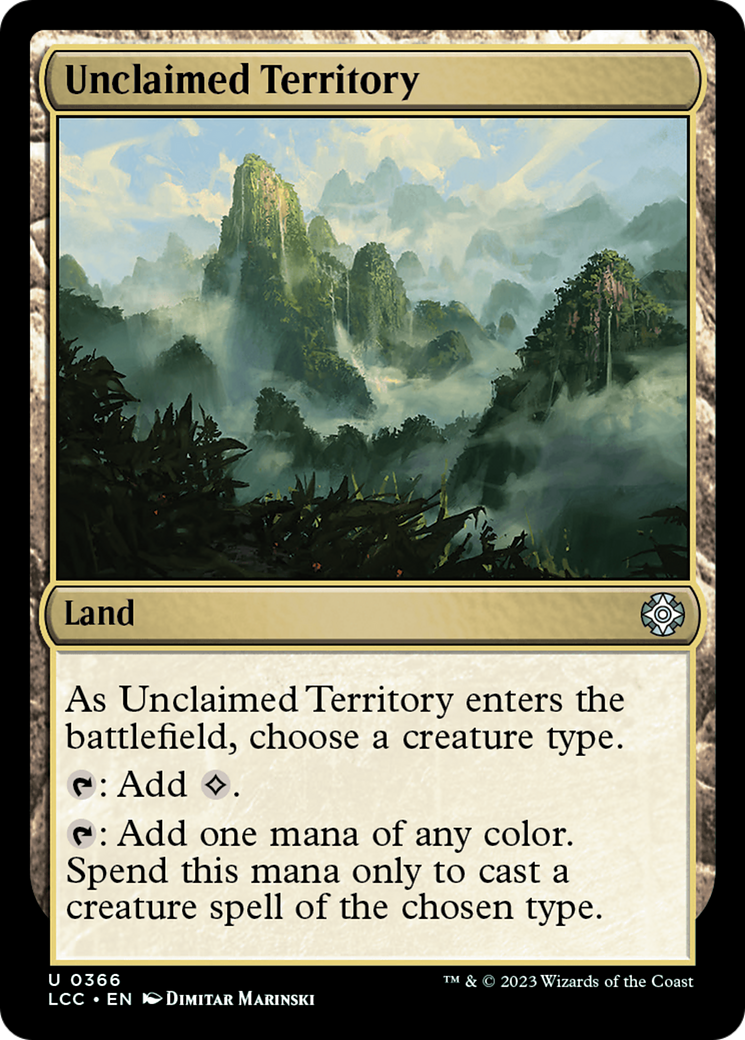 Unclaimed Territory [The Lost Caverns of Ixalan Commander] | Nerdhalla Games