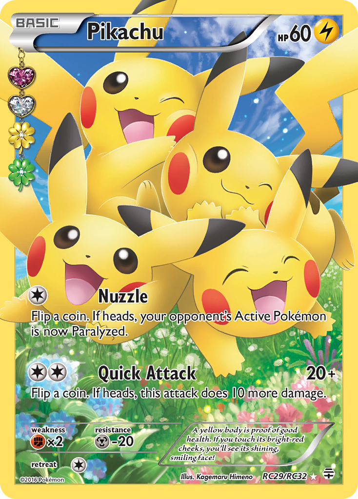 Pikachu (RC29/RC32) [XY: Generations] | Nerdhalla Games