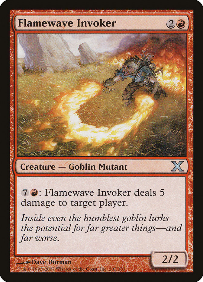 Flamewave Invoker [Tenth Edition] | Nerdhalla Games