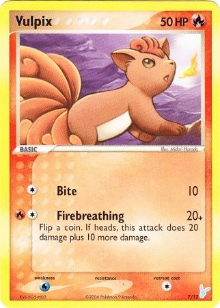 Vulpix (7/12) [EX: Trainer Kit 2 - Minun] | Nerdhalla Games