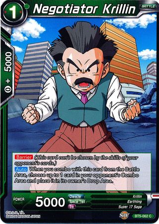 Negotiator Krillin (BT5-062) [Miraculous Revival] | Nerdhalla Games