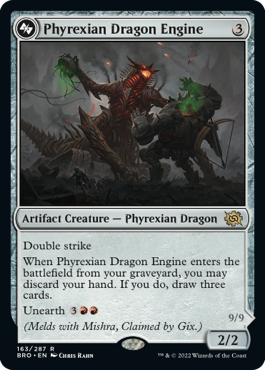 Phyrexian Dragon Engine [The Brothers' War] | Nerdhalla Games