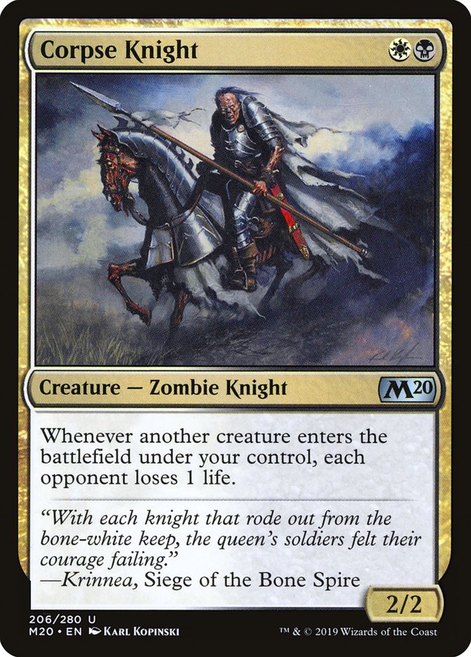 Corpse Knight [Core Set 2020] | Nerdhalla Games