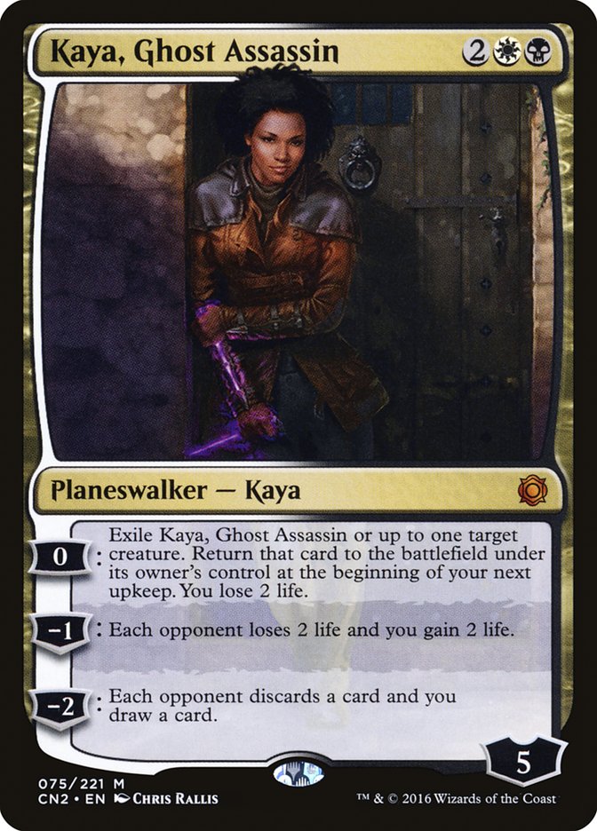 Kaya, Ghost Assassin (075/221) [Conspiracy: Take the Crown] | Nerdhalla Games