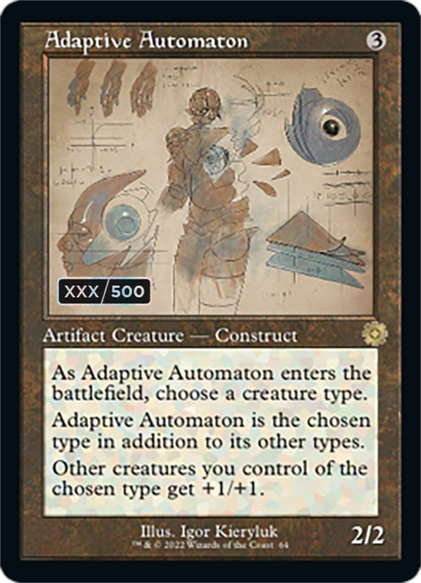 Adaptive Automaton (Retro Schematic) (Serial Numbered) [The Brothers' War Retro Artifacts] | Nerdhalla Games