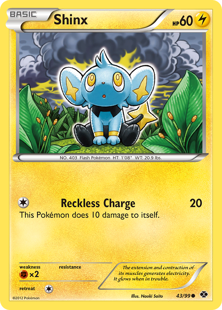 Shinx (43/99) [Black & White: Next Destinies] | Nerdhalla Games