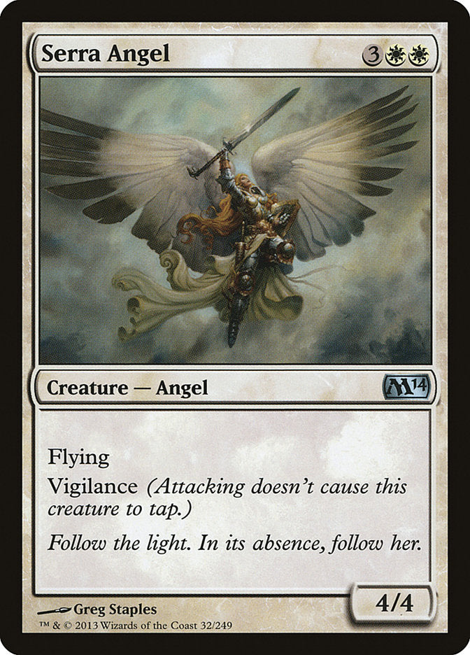 Serra Angel [Magic 2014] | Nerdhalla Games