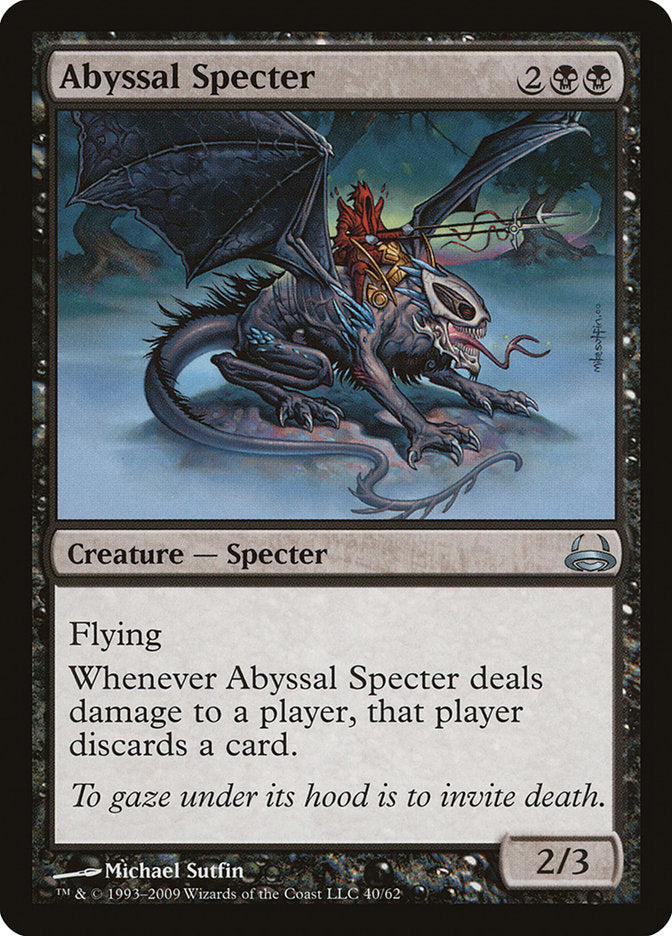 Abyssal Specter [Duel Decks: Divine vs. Demonic] | Nerdhalla Games