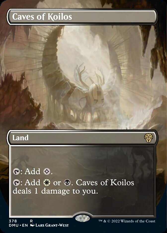 Caves of Koilos (Borderless Alternate Art) [Dominaria United] | Nerdhalla Games