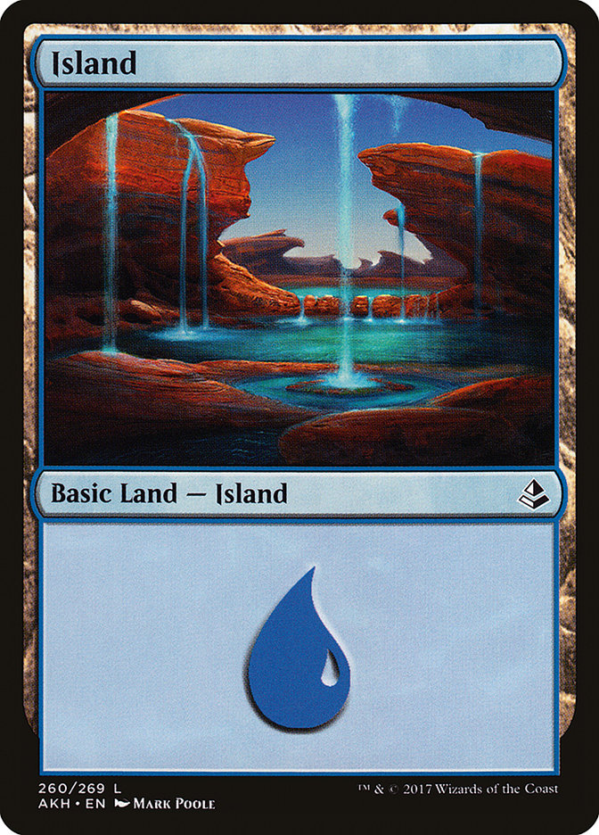 Island (260) [Amonkhet] | Nerdhalla Games