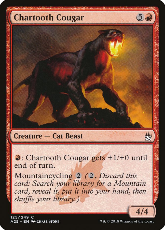 Chartooth Cougar [Masters 25] | Nerdhalla Games