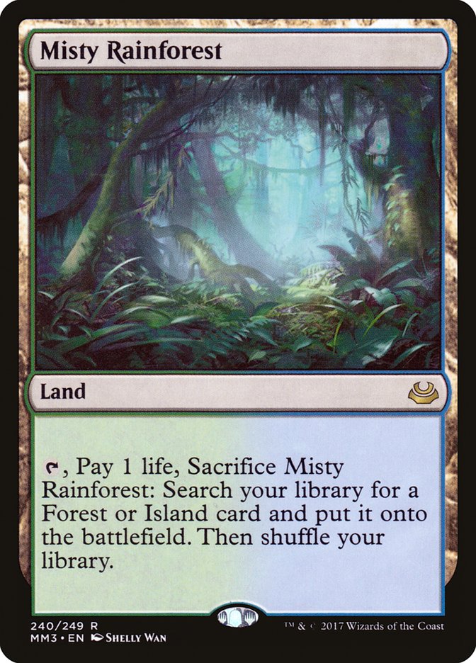 Misty Rainforest [Modern Masters 2017] | Nerdhalla Games