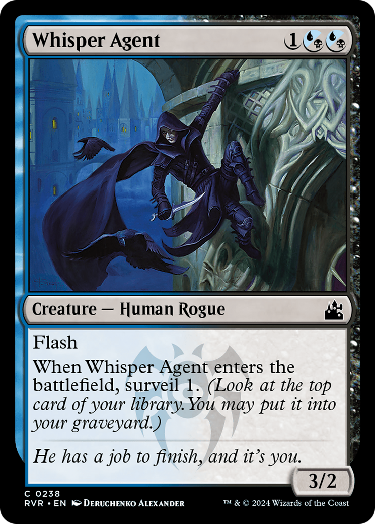 Whisper Agent [Ravnica Remastered] | Nerdhalla Games