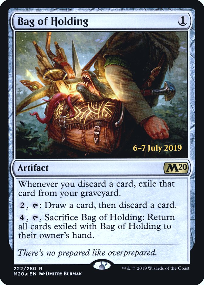 Bag of Holding  [Core Set 2020 Prerelease Promos] | Nerdhalla Games