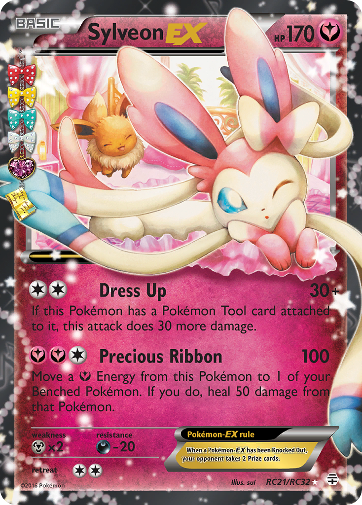 Sylveon EX (RC21/RC32) [XY: Generations] | Nerdhalla Games