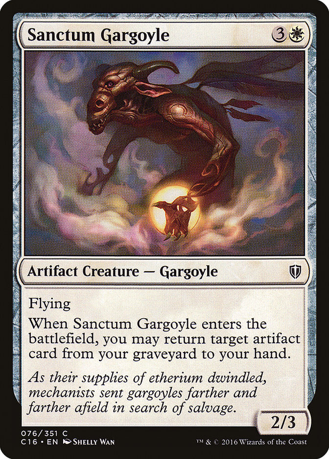 Sanctum Gargoyle [Commander 2016] | Nerdhalla Games