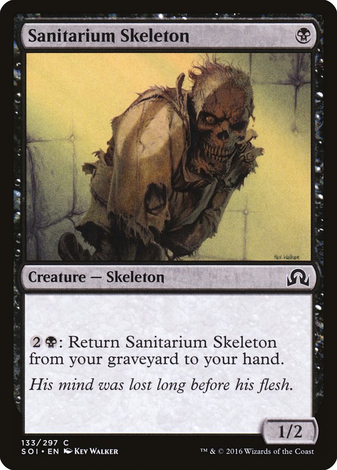 Sanitarium Skeleton [Shadows over Innistrad] | Nerdhalla Games