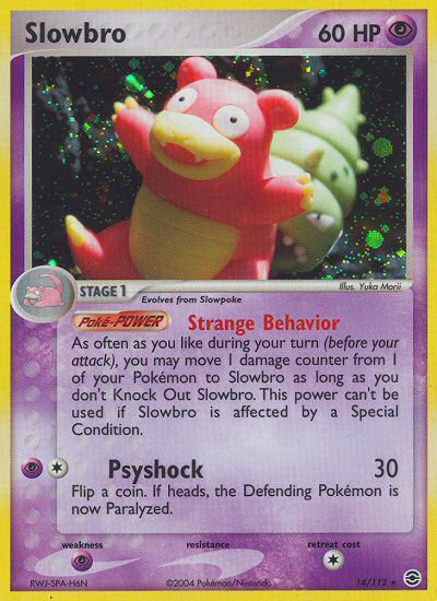 Slowbro (14/112) [EX: FireRed & LeafGreen] | Nerdhalla Games