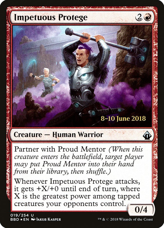 Impetuous Protege  [Battlebond Prerelease Promos] | Nerdhalla Games