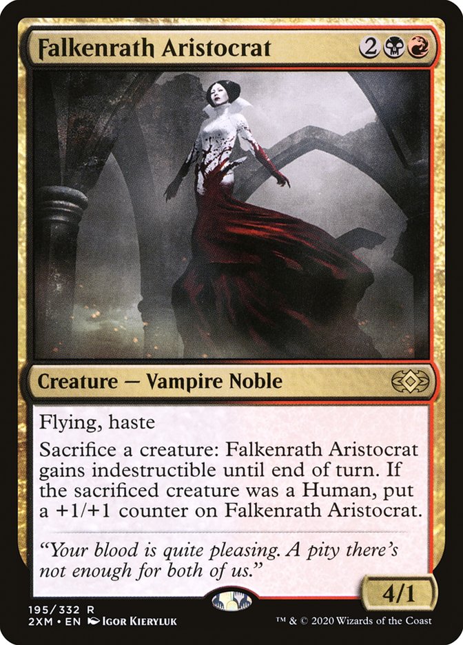 Falkenrath Aristocrat [Double Masters] | Nerdhalla Games