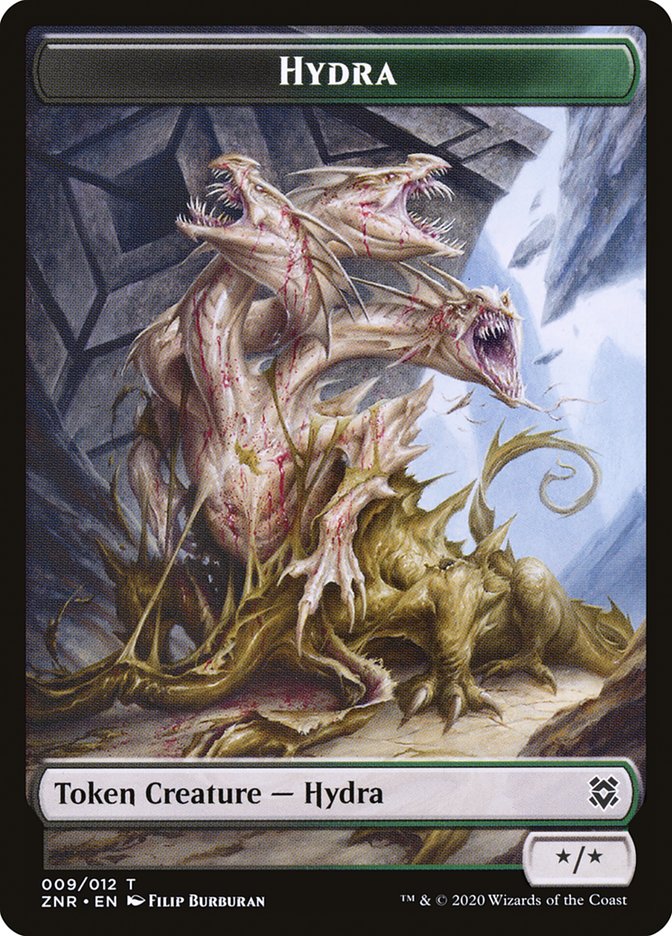 Hydra Token [Zendikar Rising] | Nerdhalla Games