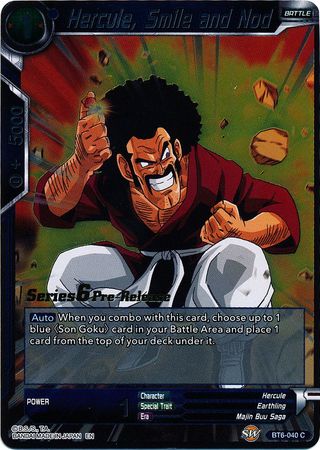 Hercule, Smile and Nod [BT6-040_PR] | Nerdhalla Games