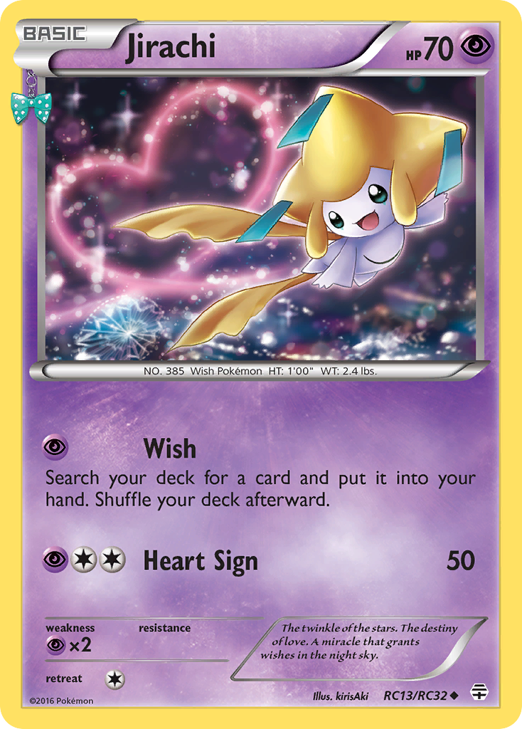 Jirachi (RC13/RC32) [XY: Generations] | Nerdhalla Games