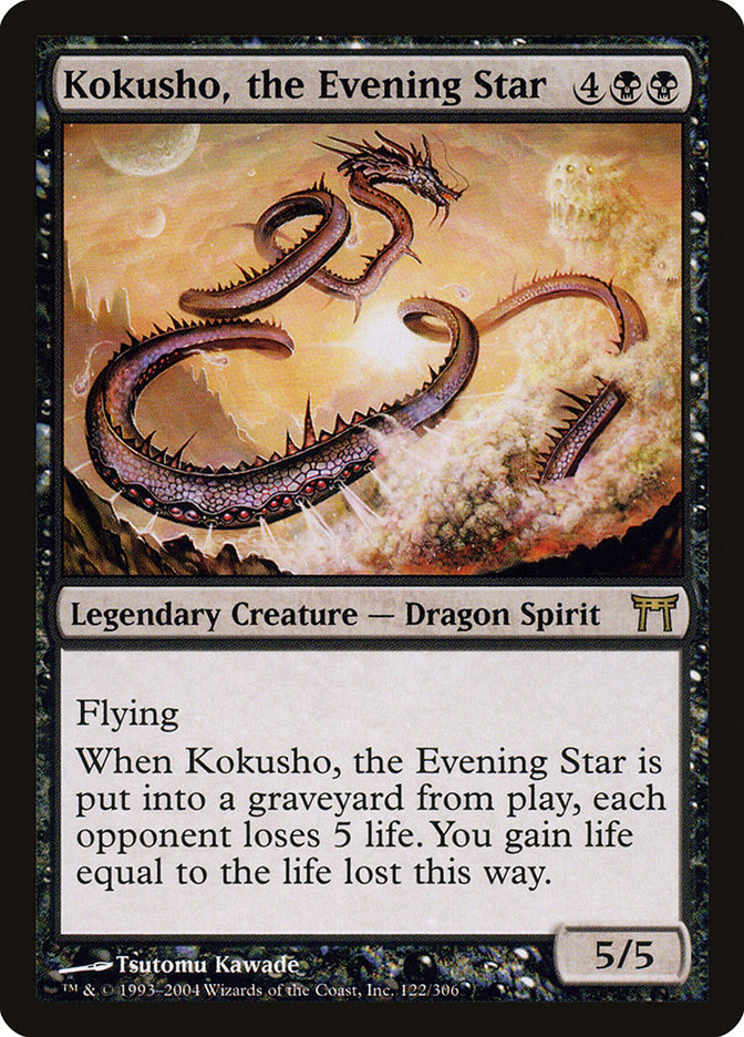 Kokusho, the Evening Star [Champions of Kamigawa] | Nerdhalla Games