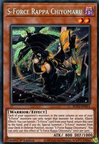 S-Force Rappa Chiyomaru [BLVO-EN011] Secret Rare | Nerdhalla Games