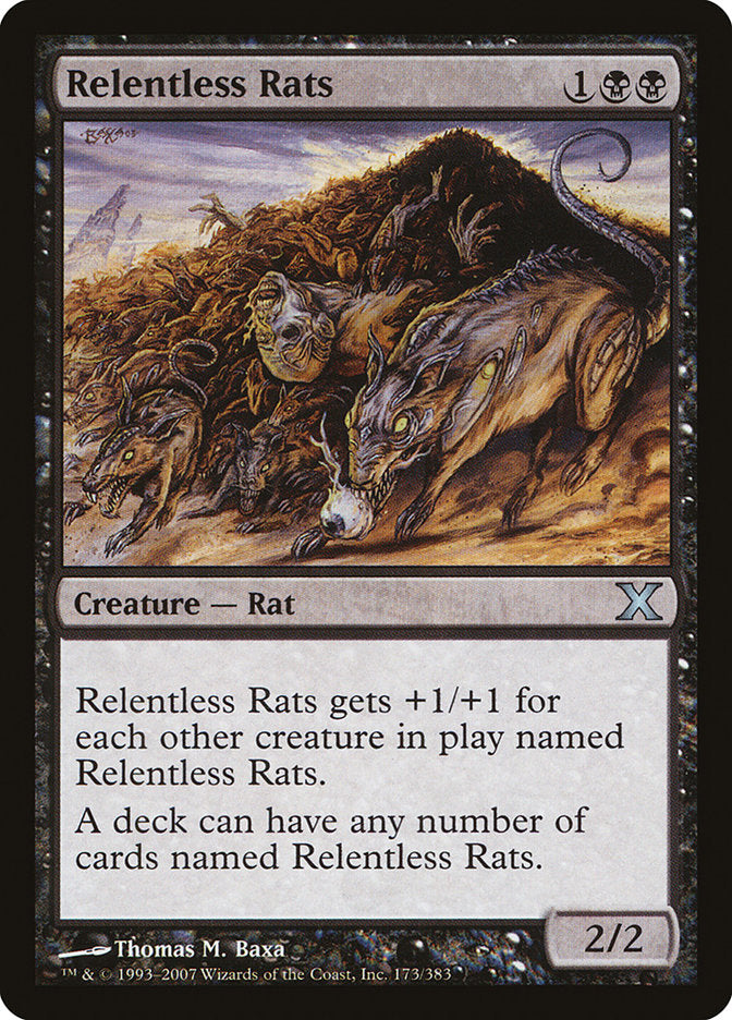 Relentless Rats [Tenth Edition] | Nerdhalla Games