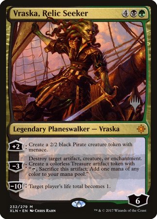 Vraska, Relic Seeker [Ixalan Promos] | Nerdhalla Games