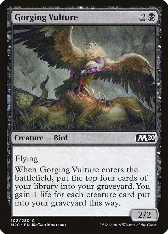 Gorging Vulture [Core Set 2020] | Nerdhalla Games