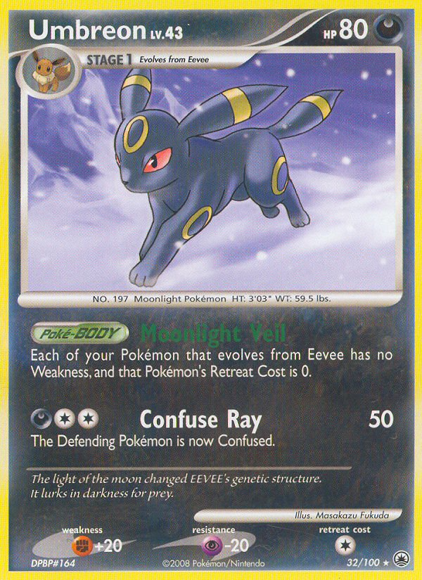 Umbreon (32/100) [Diamond & Pearl: Majestic Dawn] | Nerdhalla Games