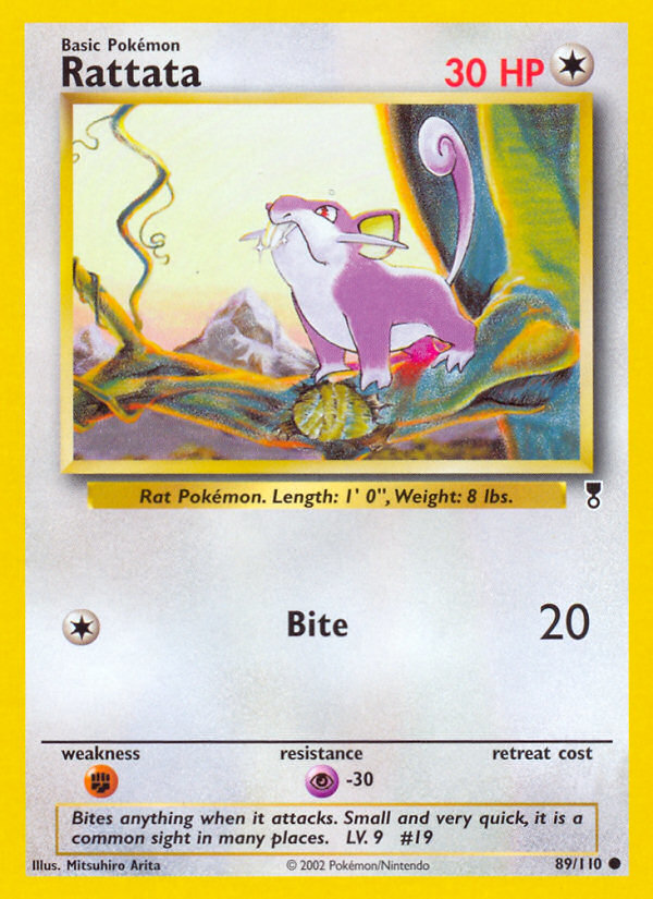 Rattata (89/110) [Legendary Collection] | Nerdhalla Games