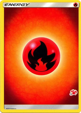 Fire Energy (Charizard Stamp #3) [Battle Academy 2020] | Nerdhalla Games